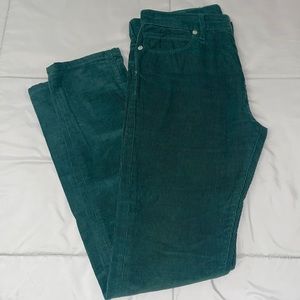 Standard Cloth Green Corduroy Pants